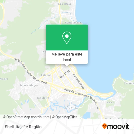 Shell mapa