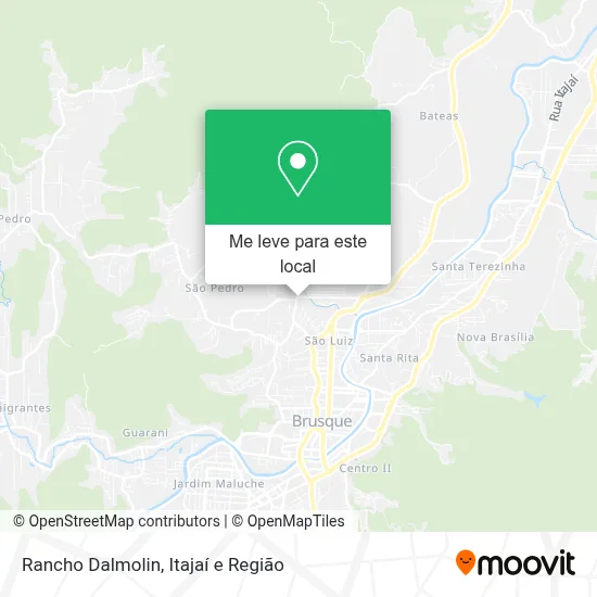 Rancho Dalmolin mapa