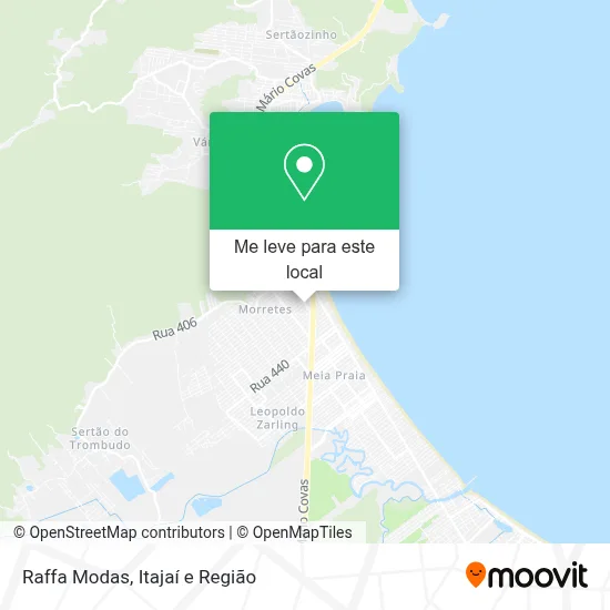 Raffa Modas mapa