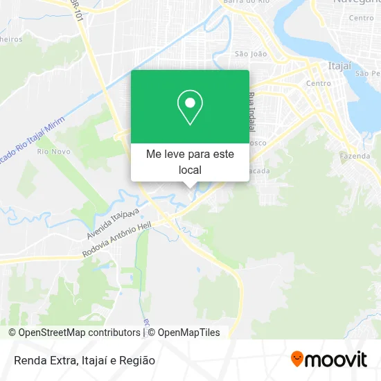 Renda Extra mapa