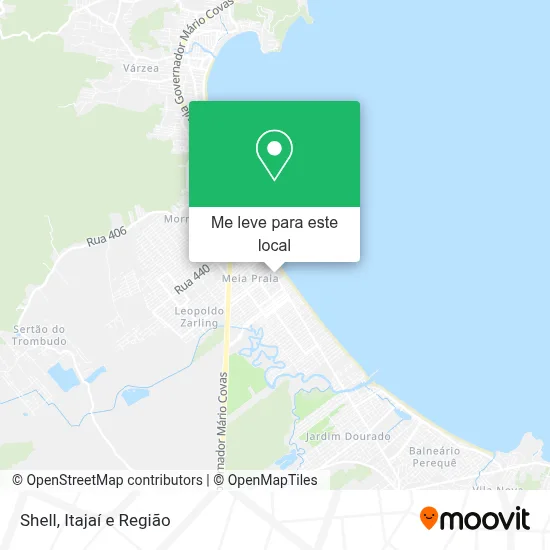 Shell mapa