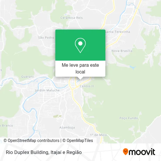 Rio Duplex Building mapa