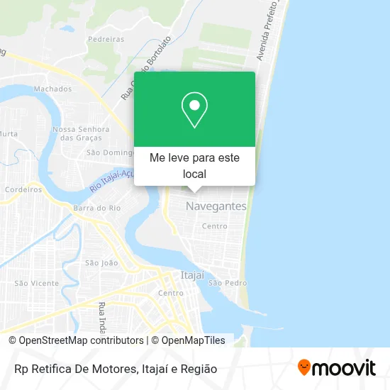 Rp Retifica De Motores mapa