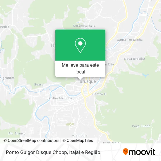 Ponto Guigor Disque Chopp mapa