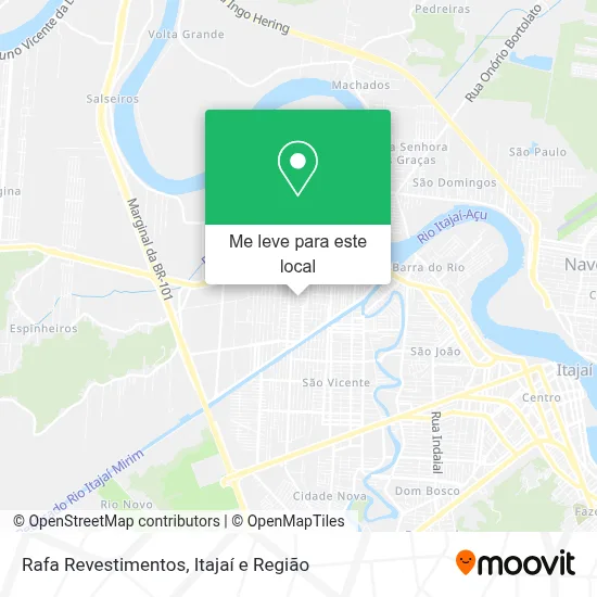 Rafa Revestimentos mapa
