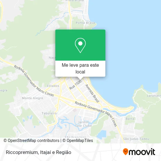 Riccopremium mapa