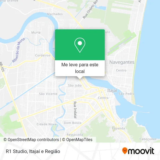 R1 Studio mapa