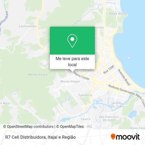 R7 Cell Distribuidora mapa