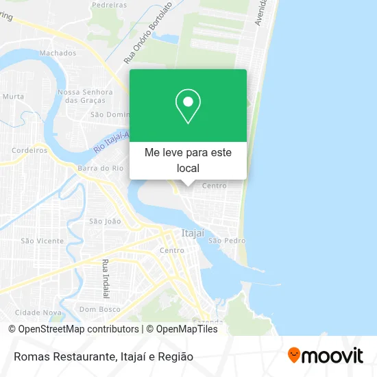 Romas Restaurante mapa