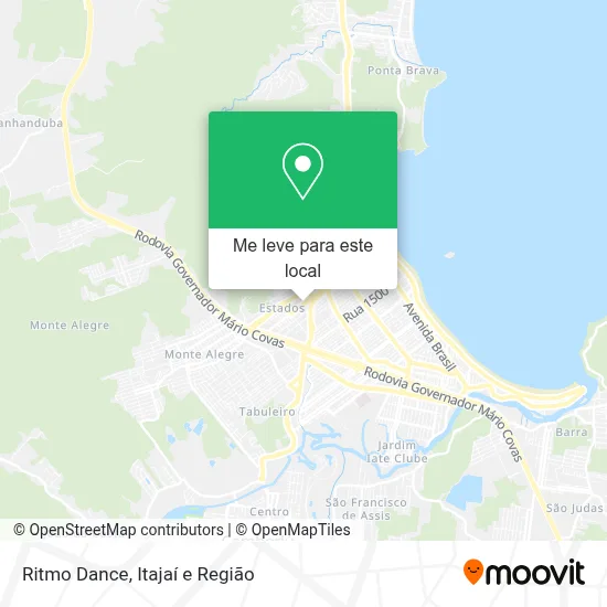 Ritmo Dance mapa