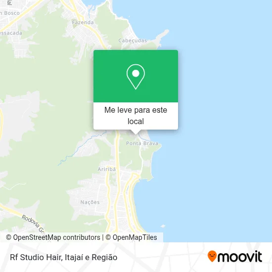 Rf Studio Hair mapa