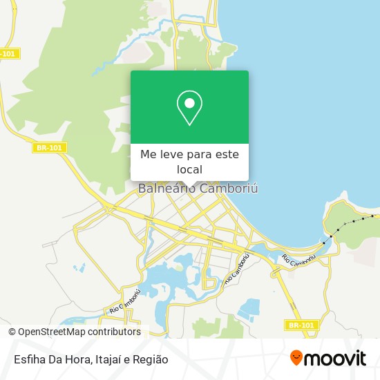 Esfiha Da Hora mapa