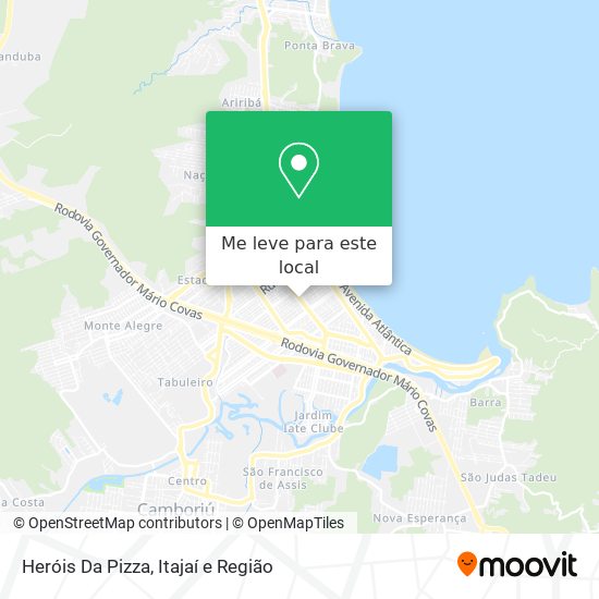 Heróis Da Pizza mapa