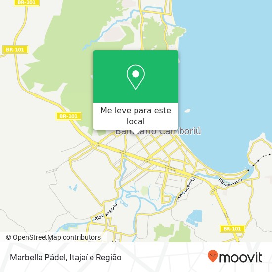 Marbella Pádel mapa