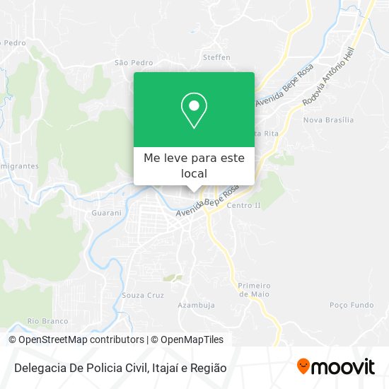 Delegacia De Policia Civil mapa