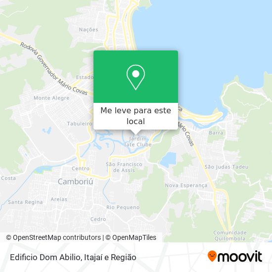 Edificio Dom Abilio mapa