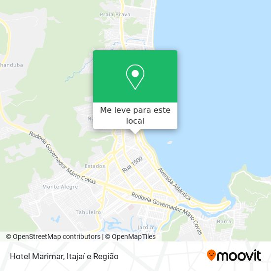 Hotel Marimar mapa