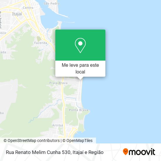 Rua Renato Melim Cunha 530 mapa