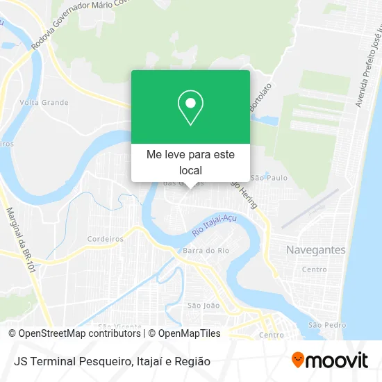JS Terminal Pesqueiro mapa