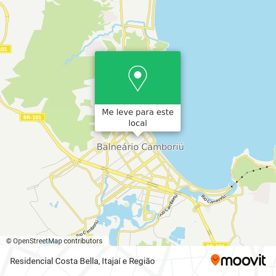 Residencial Costa Bella mapa
