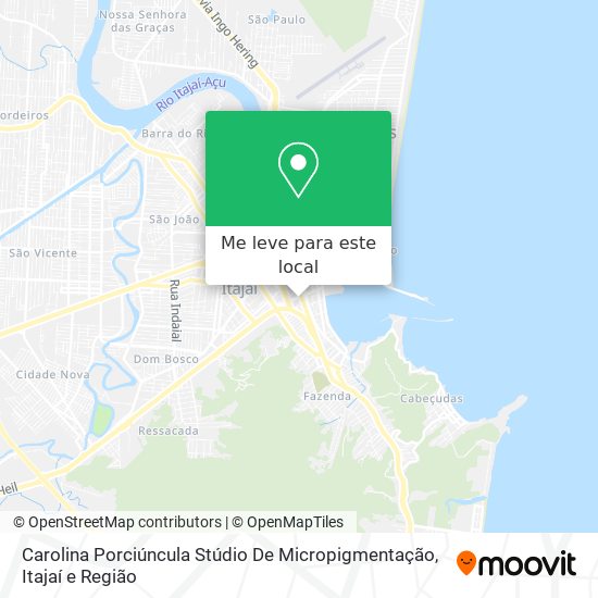 Carolina Porciúncula Stúdio De Micropigmentação mapa