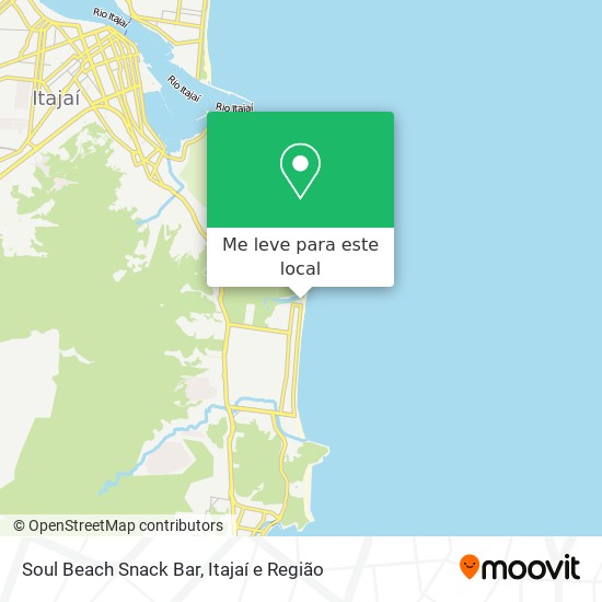 Soul Beach Snack Bar mapa