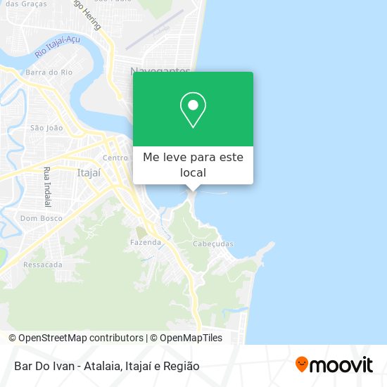 Bar Do Ivan - Atalaia mapa