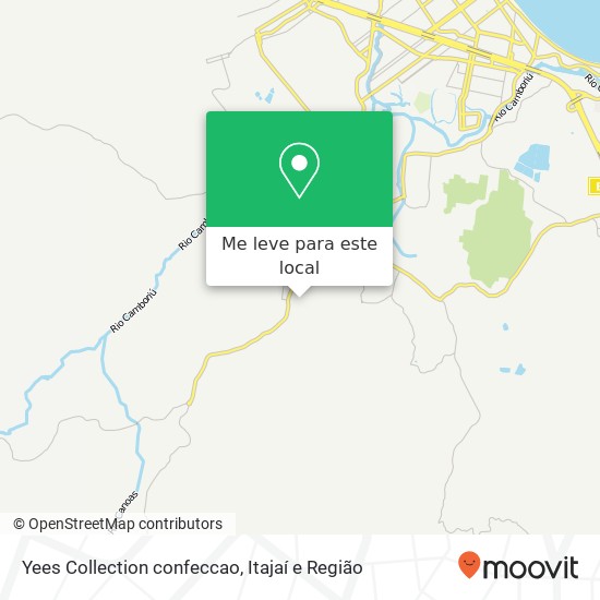 Yees Collection confeccao mapa