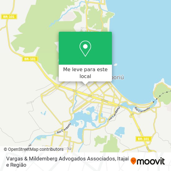 Vargas & Mildemberg Advogados Associados mapa