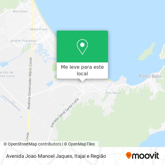 Avenida Joao Manoel Jaques mapa