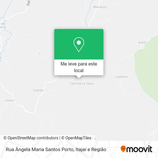 Rua Ângela Maria Santos Porto mapa