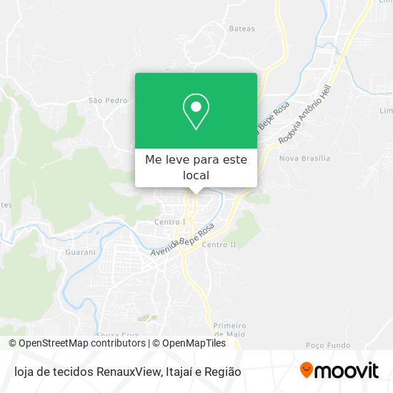 loja de tecidos RenauxView mapa