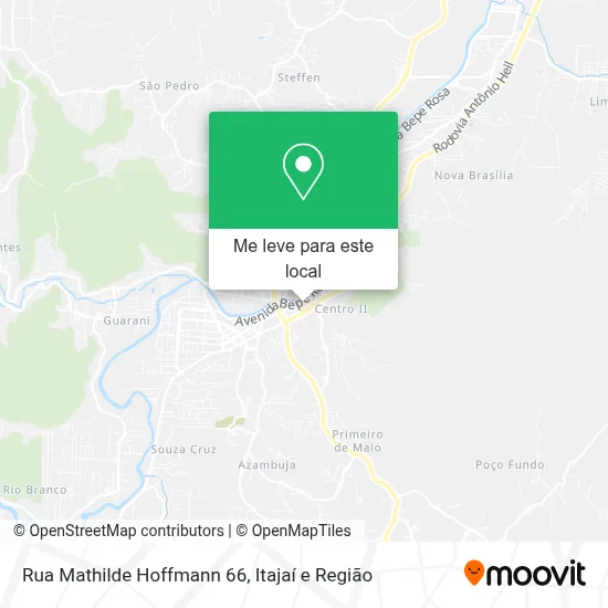 Rua Mathilde Hoffmann 66 mapa