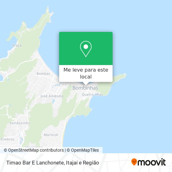 Timao Bar E Lanchonete mapa
