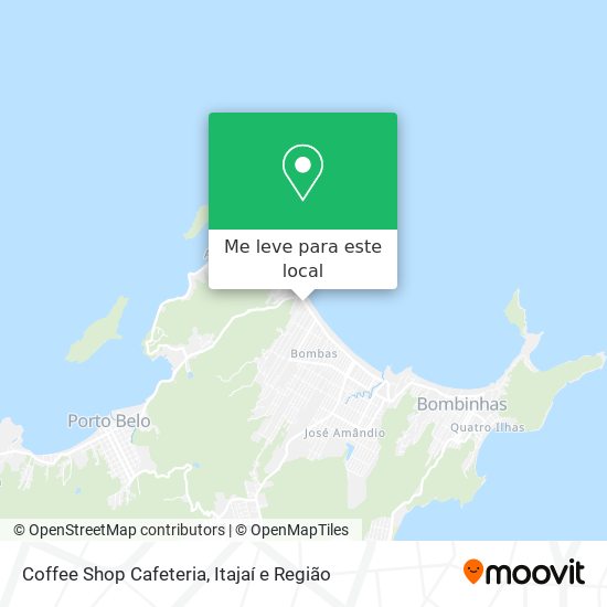 Coffee Shop Cafeteria mapa