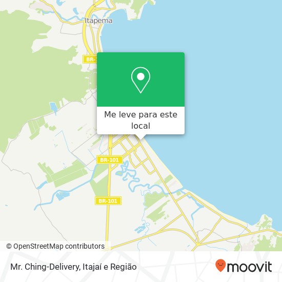 Mr. Ching-Delivery, Rua Duzentos e Quarenta e Sete, 85 Meia Praia Itapema-SC 88220-000 mapa