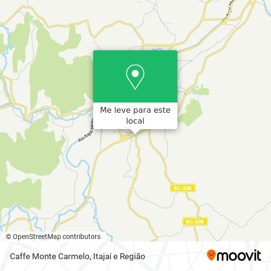 Caffe Monte Carmelo mapa