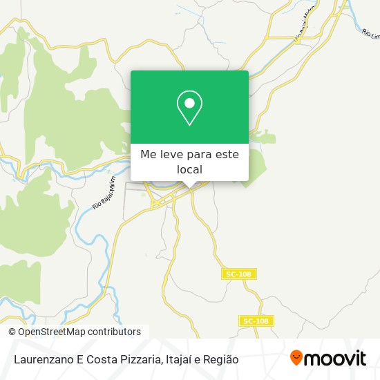 Laurenzano E Costa Pizzaria mapa