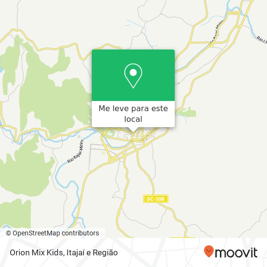 Orion Mix Kids, Avenida Cônsul Carlos Renaux, 56 Centro 1 Brusque-SC 88350-002 mapa