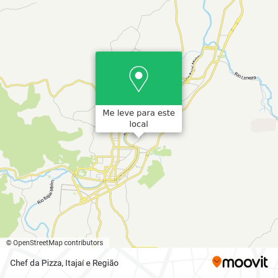 Chef da Pizza mapa