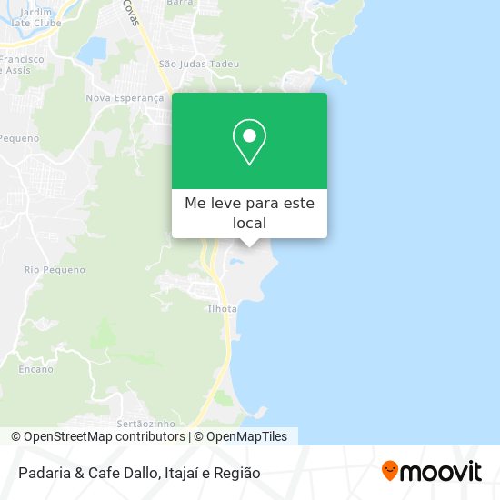 Padaria & Cafe Dallo mapa