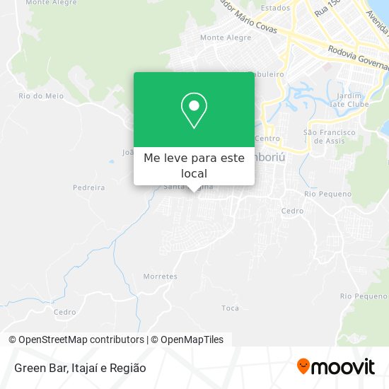 Green Bar mapa