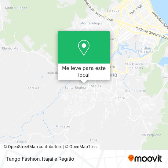 Tango Fashion mapa