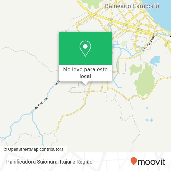 Panificadora Saionara, Rua Minas Gerais, 723 Areias Camboriú-SC 88330-000 mapa