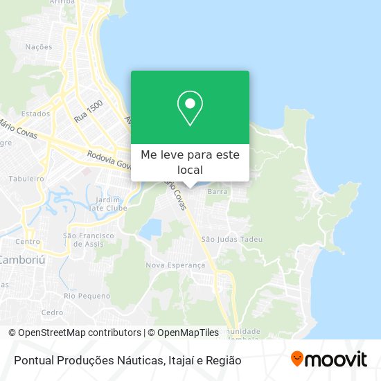 Pontual Produções Náuticas mapa