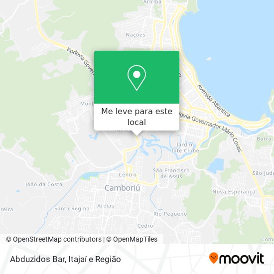 Abduzidos Bar mapa