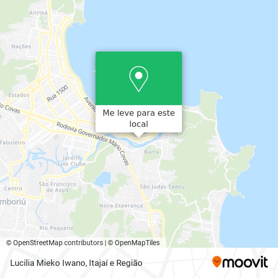 Lucilia Mieko Iwano mapa