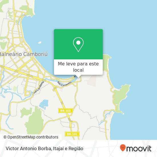 Victor Antonio Borba, Rua Mário Souza Da Barra Balneário Camboriú-SC 88332-010 mapa