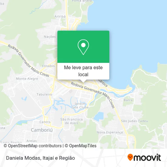 Daniela Modas mapa
