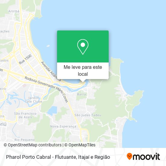 Pharol Porto Cabral - Flutuante mapa